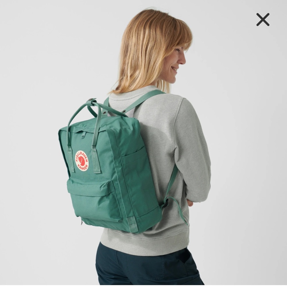 Fjallraven Green Kanken Backpack